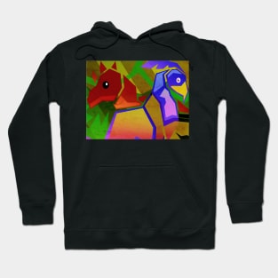 Leaper Lizard and Flut Flut Hoodie